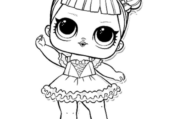 570x400 Color Me Lol Lil Center Stage Coloring Page