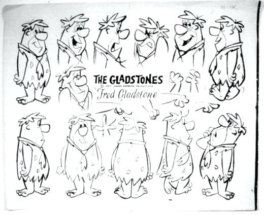 520x424 Coloring Pages For Kids History Of The Cartoon Flintstones