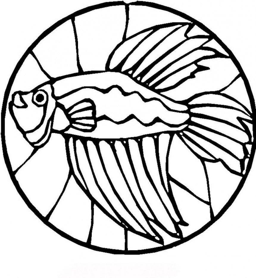 860x935 Best Mandalas Stained Glass Coloring Pages For Kids