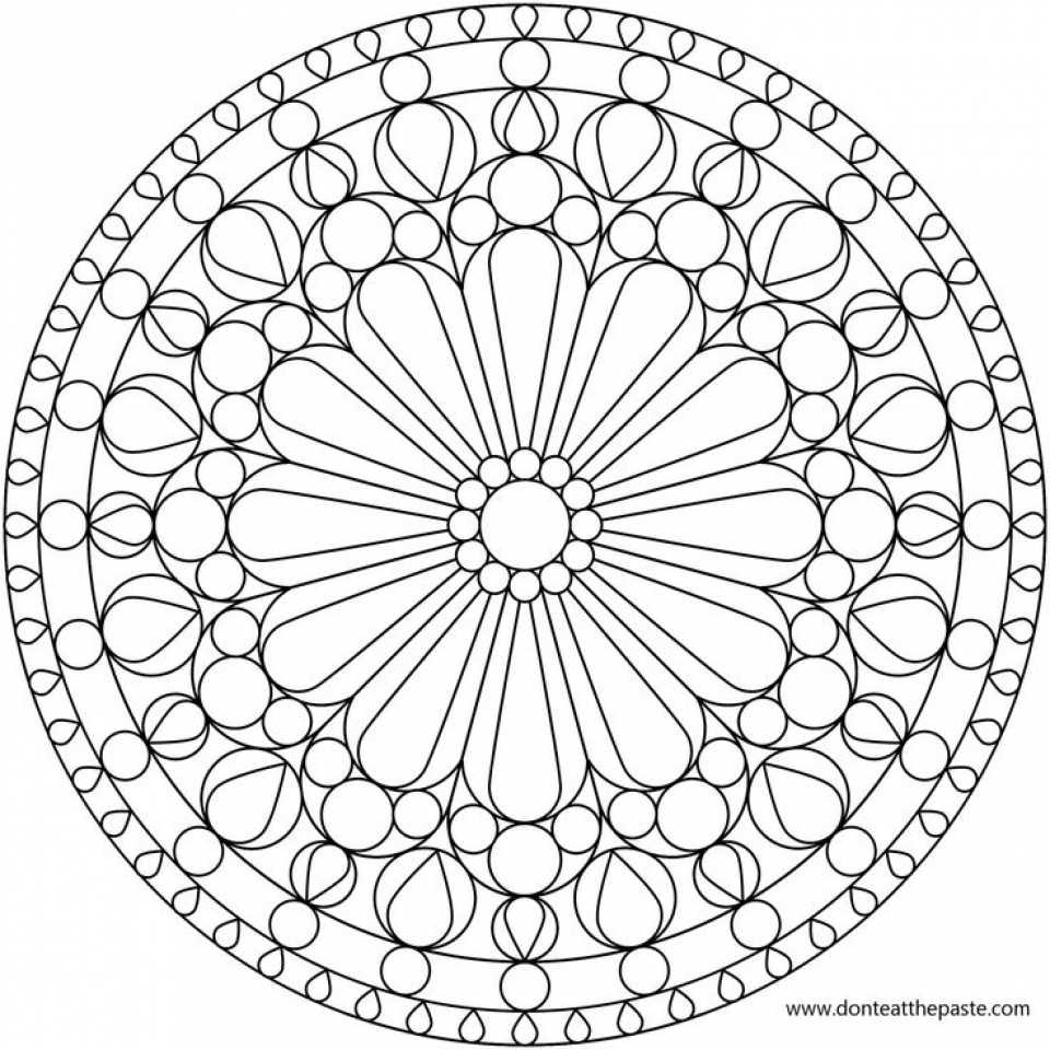 960x960 Get This Stained Glass Coloring Pages Free Printable !