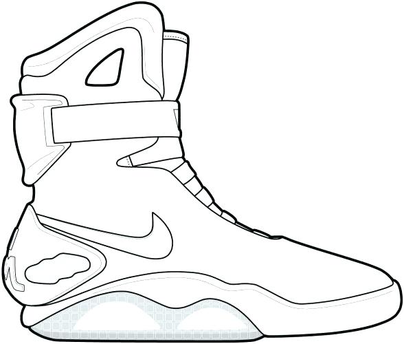 588x500 Jordan Coloring Pages Shoes Coloring Page Shoe Color Page Shoe