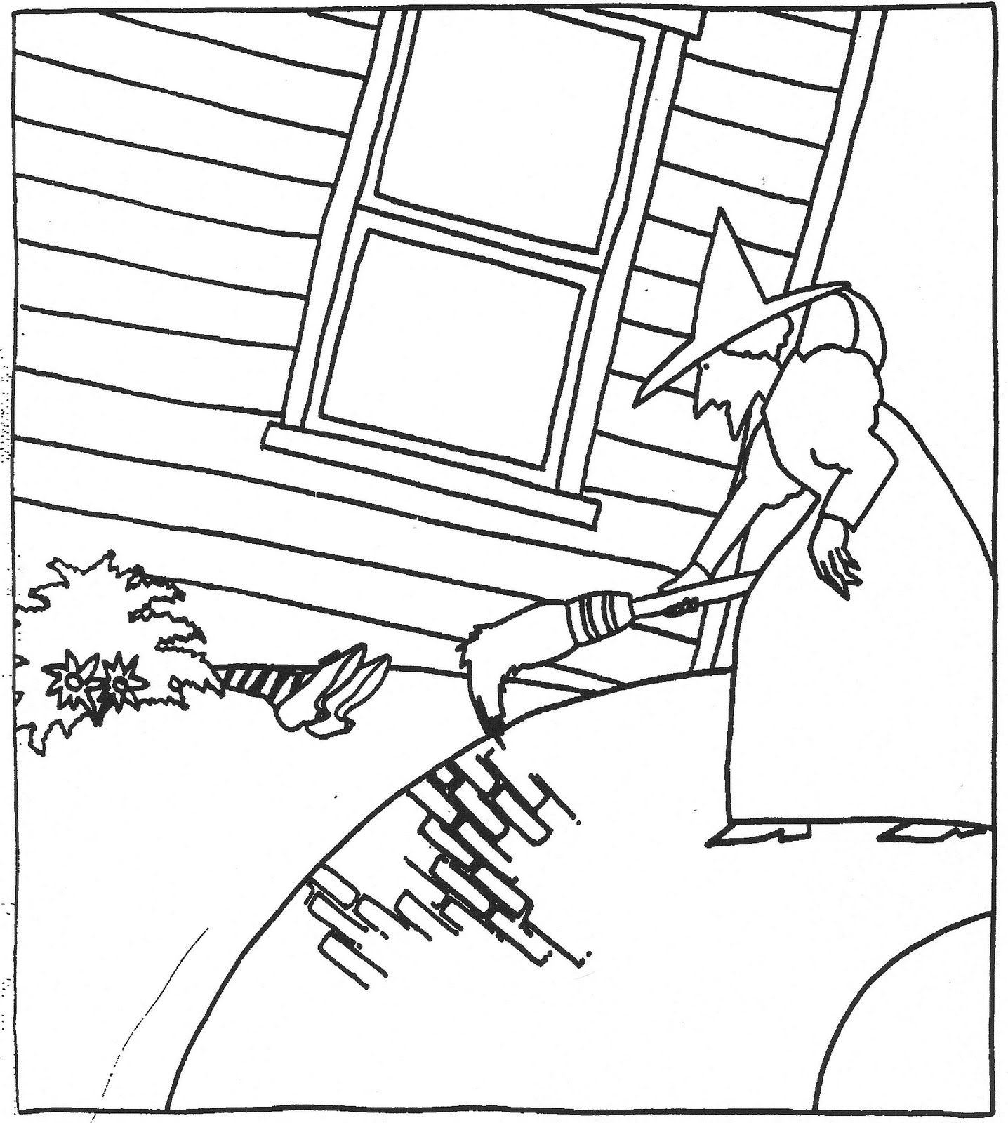 1436x1600 Wizard Of Oz Coloring Page