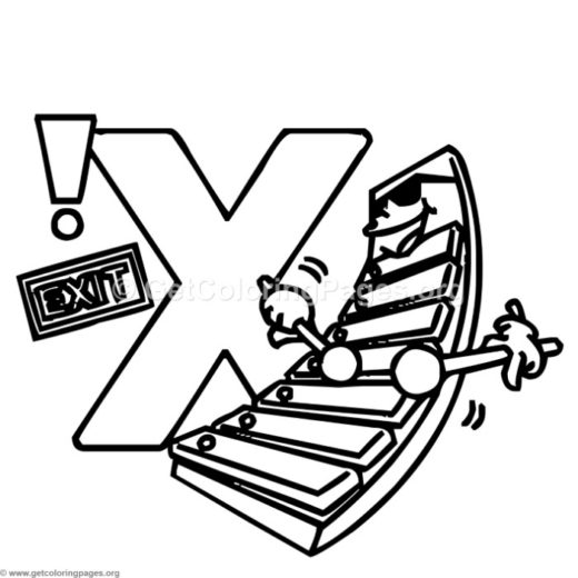 520x520 Alphabet Tracing Pages