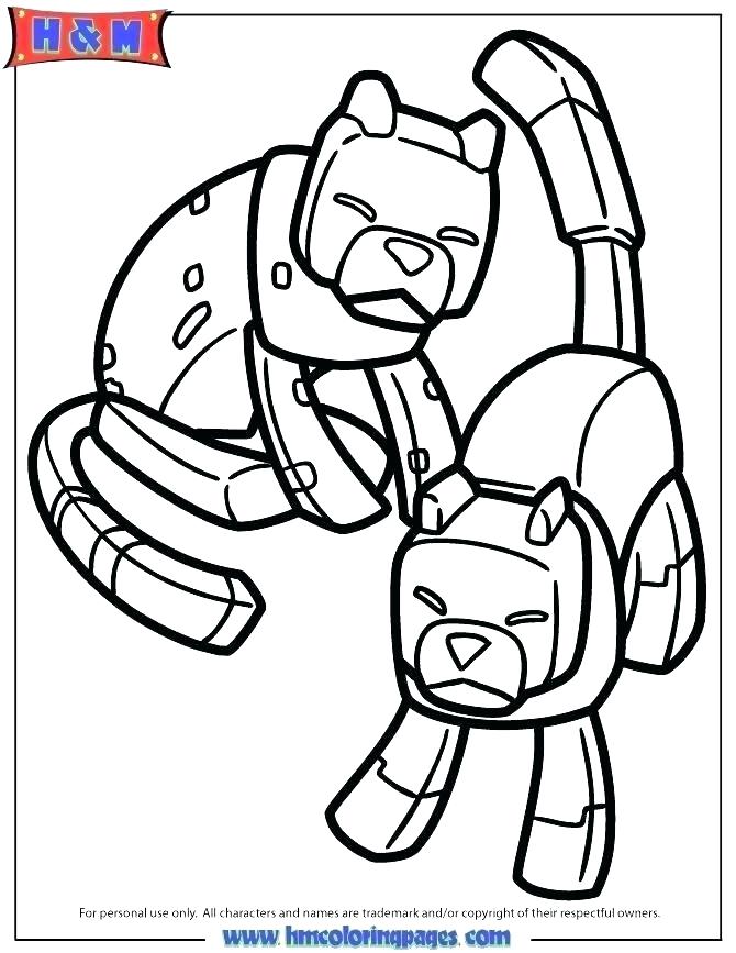 670x867 Stampy Coloring Pages