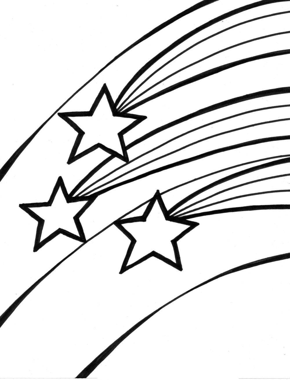1000x1308 Star Coloring Page Beautiful Star Simple Shapes Easy Coloring