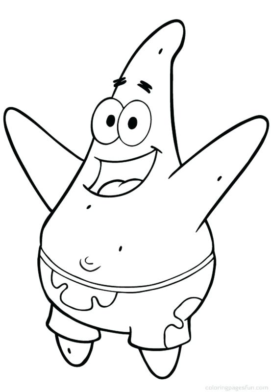 553x800 Spongebob Squarepants House Coloring Pages Star Coloring Page