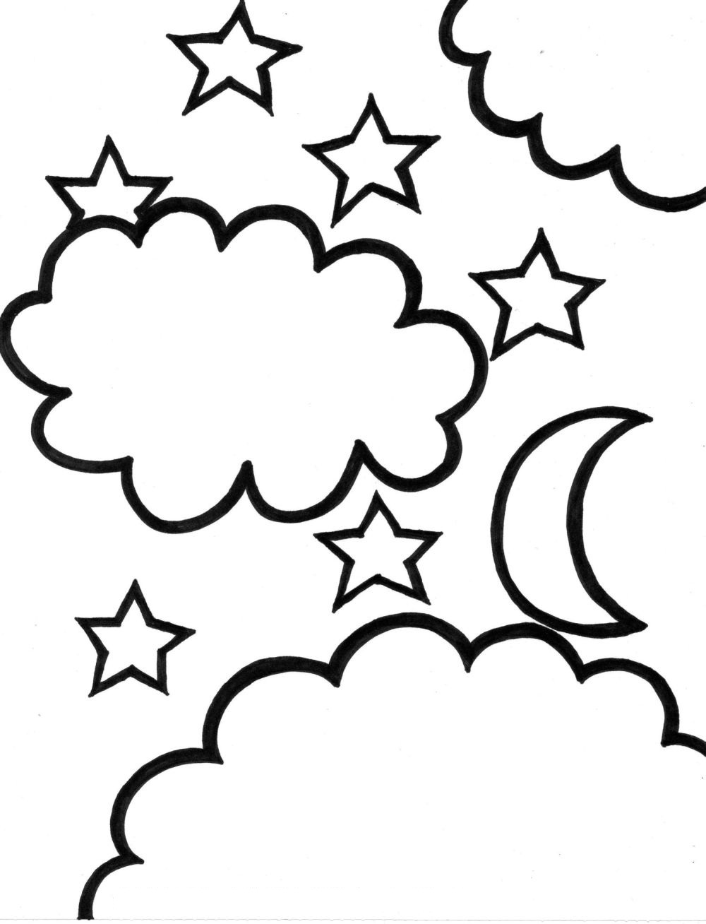1000x1308 Star Coloring Pages Beautiful Star Coloring Pages Logo