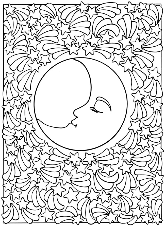 650x892 Best Photos Of Star Coloring Pages For Adults