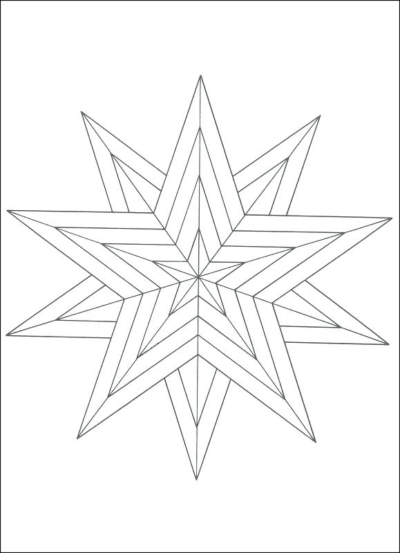 579x800 Geometric Coloring Designs