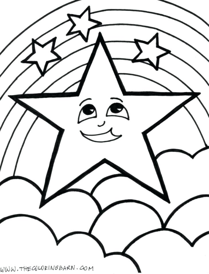 728x954 Printable Stars