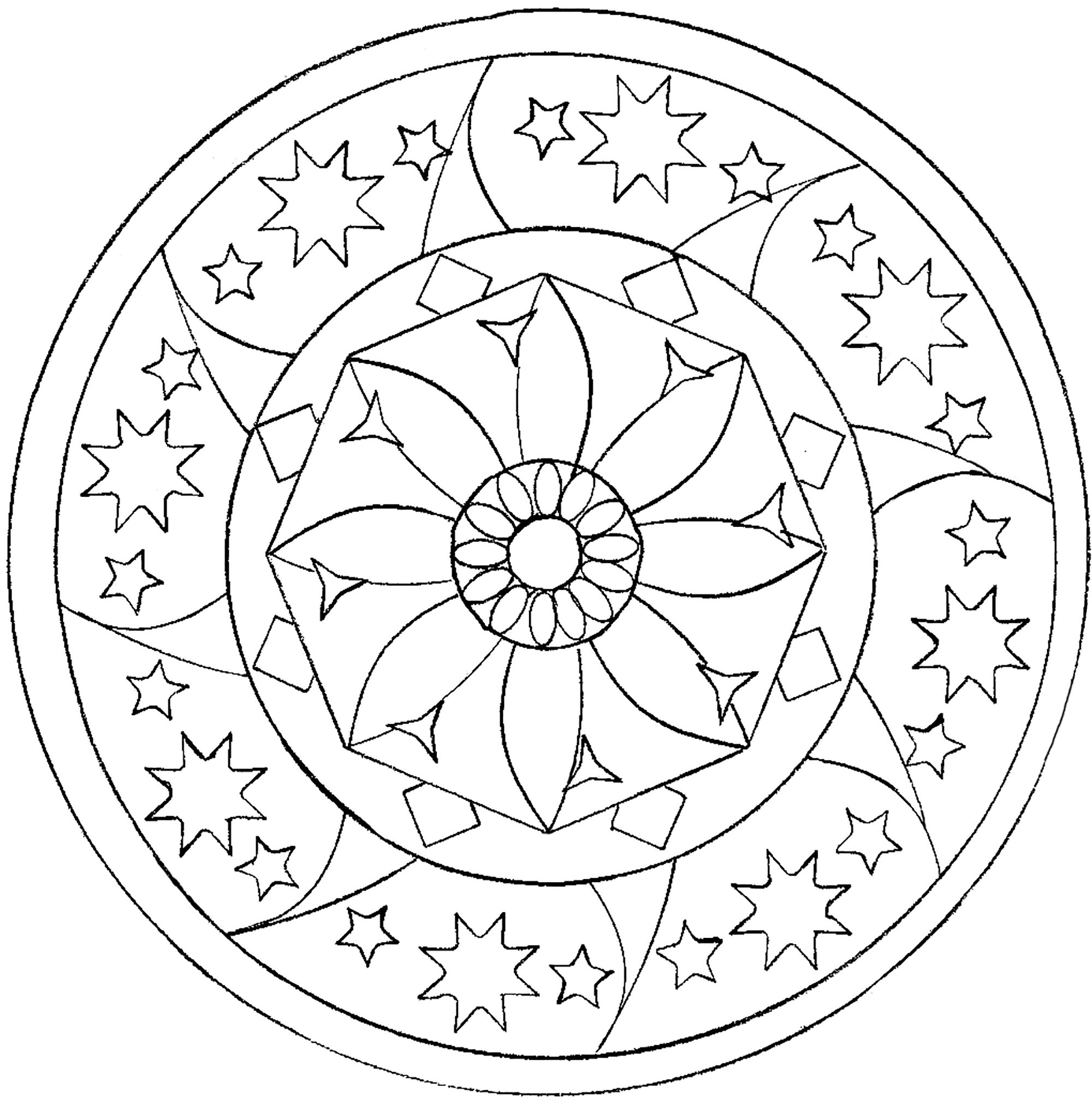 2000x2024 Star Mandala