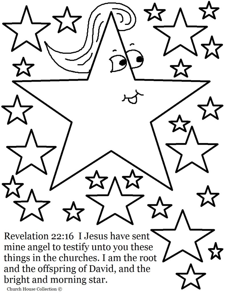 791x1024 Jesus Is The Bright And Morning Star Coloring Page Jesus Star