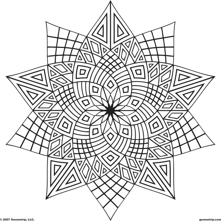 736x736 Cool Pattern Coloring Pages Adult Coloring Pages