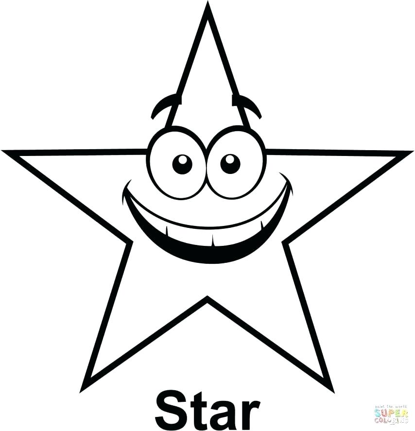 854x887 Star Shape Coloring Page Star Shape Coloring Page Large Printable
