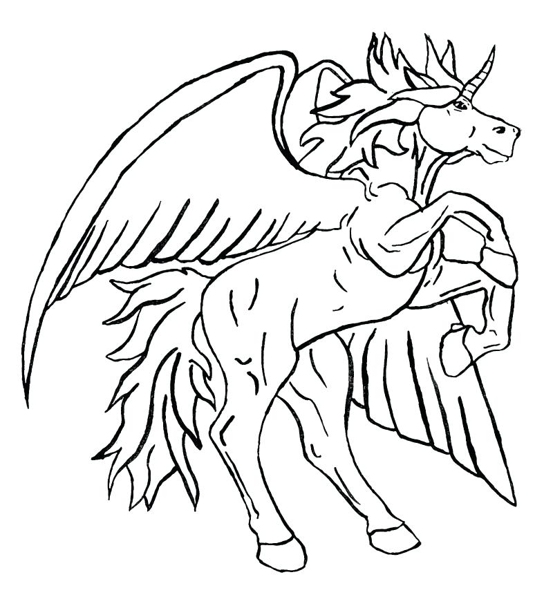 800x864 Pegasus Coloring Page Unicorn Coloring Pages Tattoo Page
