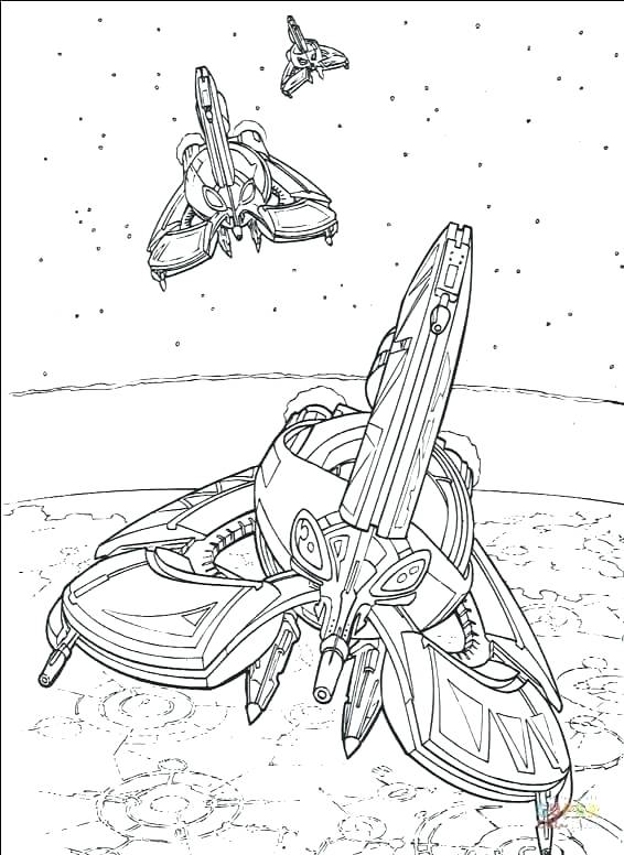 566x776 Star Trek Coloring Pages