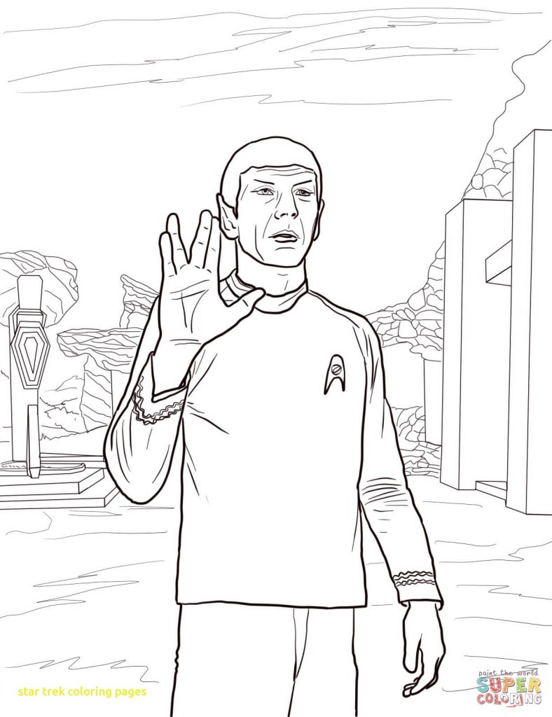 788x1024 Star Trek Coloring Pages For Kids