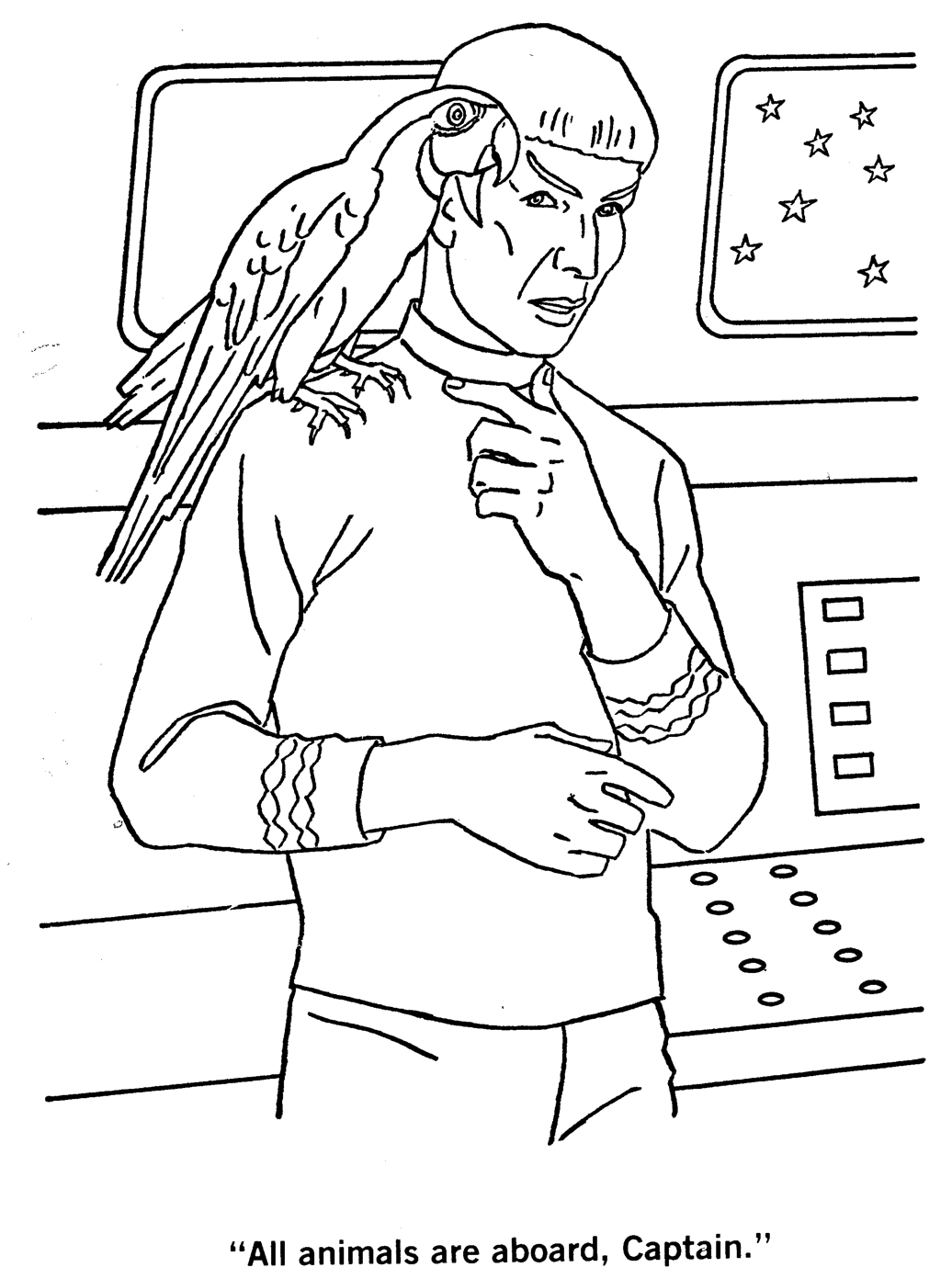 1036x1392 Greatest Star Trek Coloring Pages For Kids