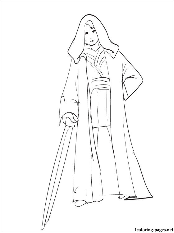 560x750 Star Wars Anakin Skywalker Coloring Page Coloring Pages