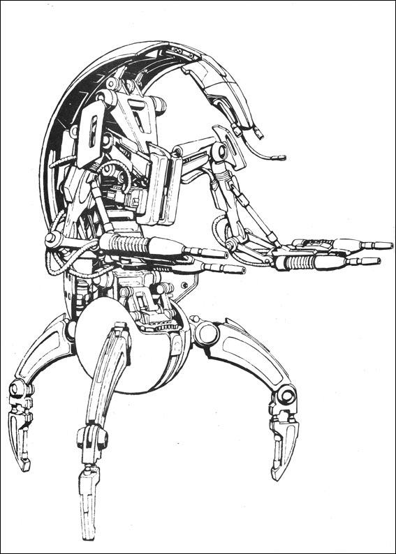 567x794 Star Wars Coloring Page