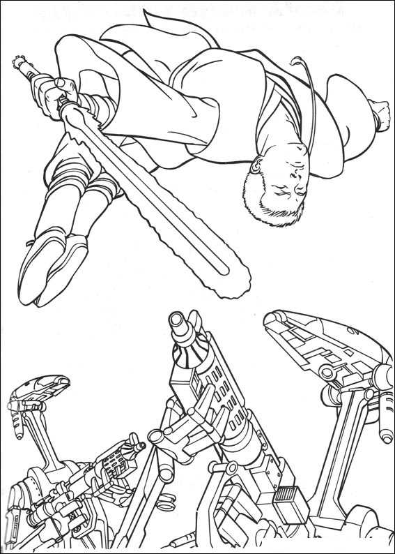 567x794 Star Wars Coloring Page