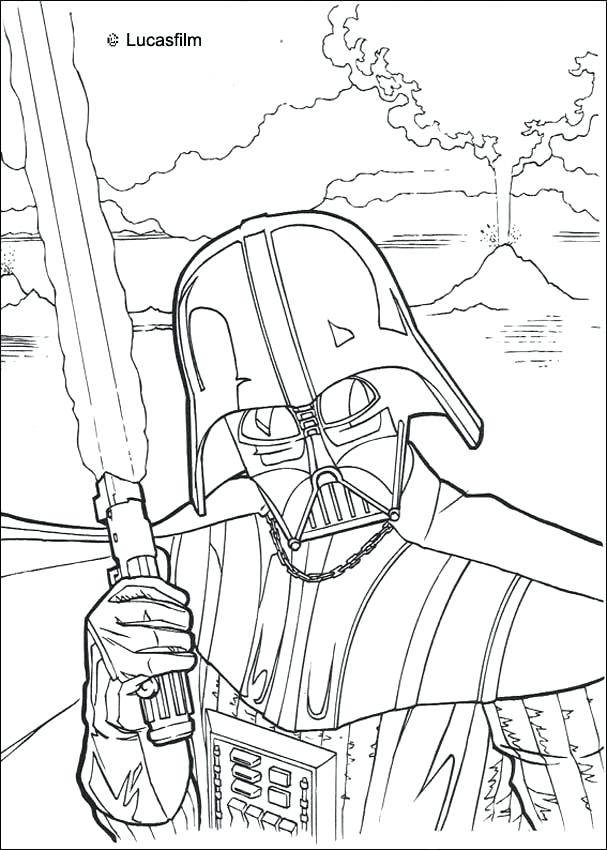 607x850 Star Wars The Clone Wars Coloring Pages Star Wars Battle Droids