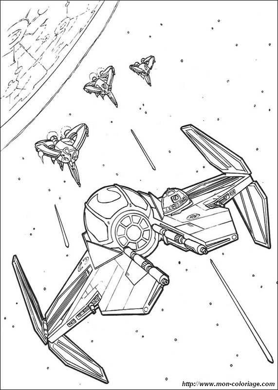 571x800 Coloring Star Wars, Page Battle In Space