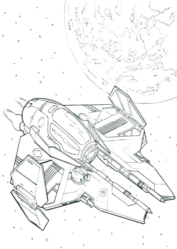 600x844 Star Wars Ships Coloring Pages
