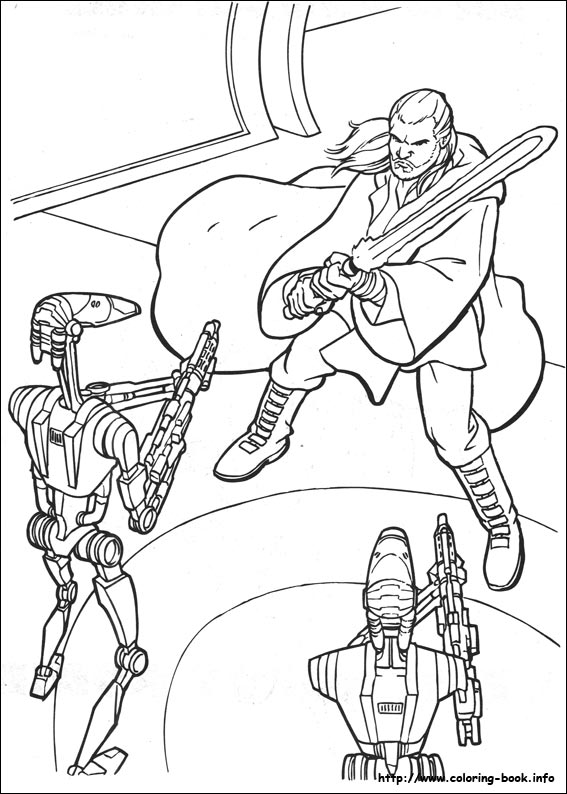 567x794 Star Wars Coloring Picture