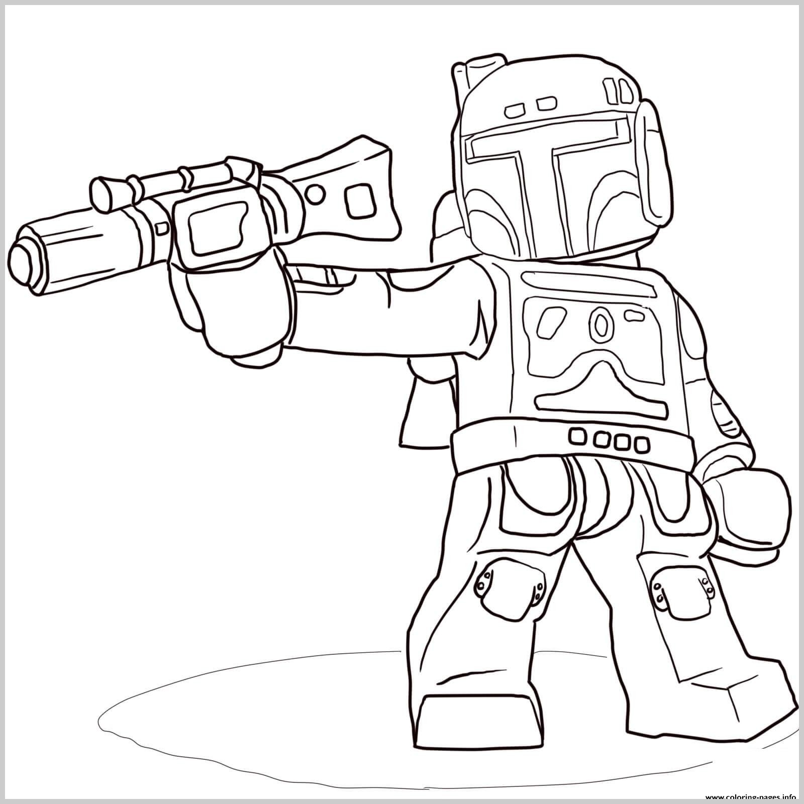 1600x1600 Unique Lego Boba Fett Coloring Page