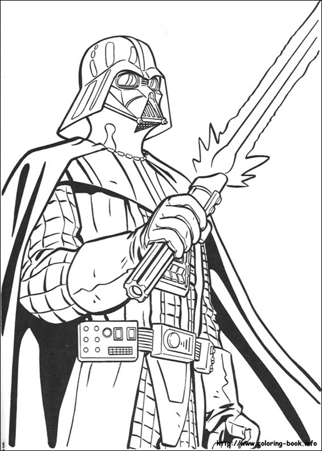 650x911 Star Wars Coloring Pages For Kids