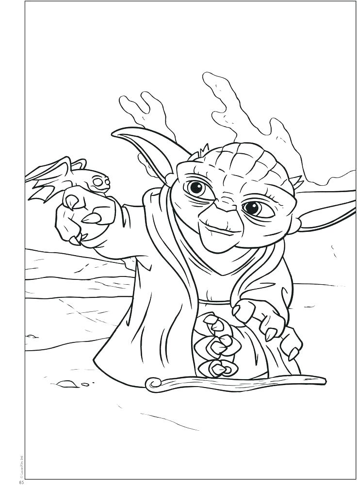 736x1002 Yoda Coloring Pictures Coloring Page Star Wars Coloring Pages