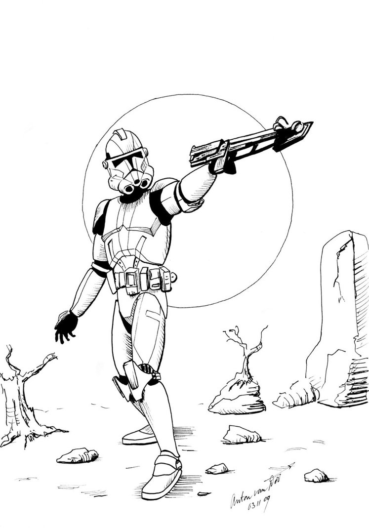 747x1069 Star Wars Coloring Pages
