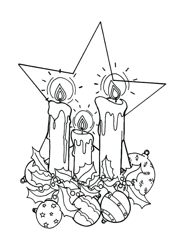 600x840 Christmas Star Coloring