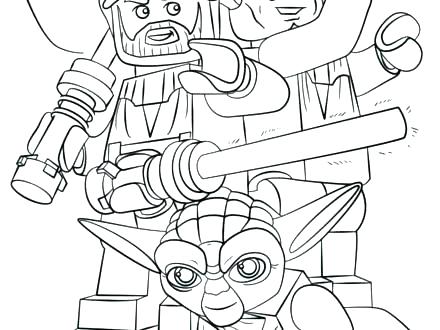 440x330 New Clone Coloring Pages Kids Wars Printable Star Page Fre