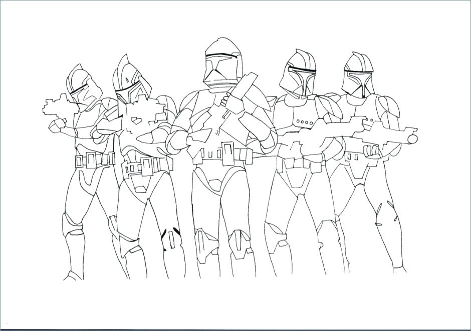 Star Wars Clone Coloring Pages at GetDrawings | Free download