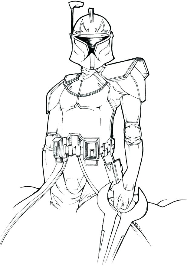 618x883 Lego Star Wars Clone Trooper Coloring Pages