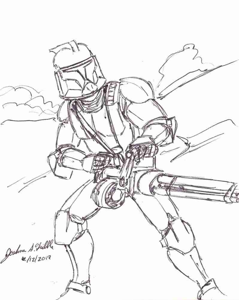 798x1001 Star Wars Clone Trooper Coloring Pages Bestofcoloring Com New