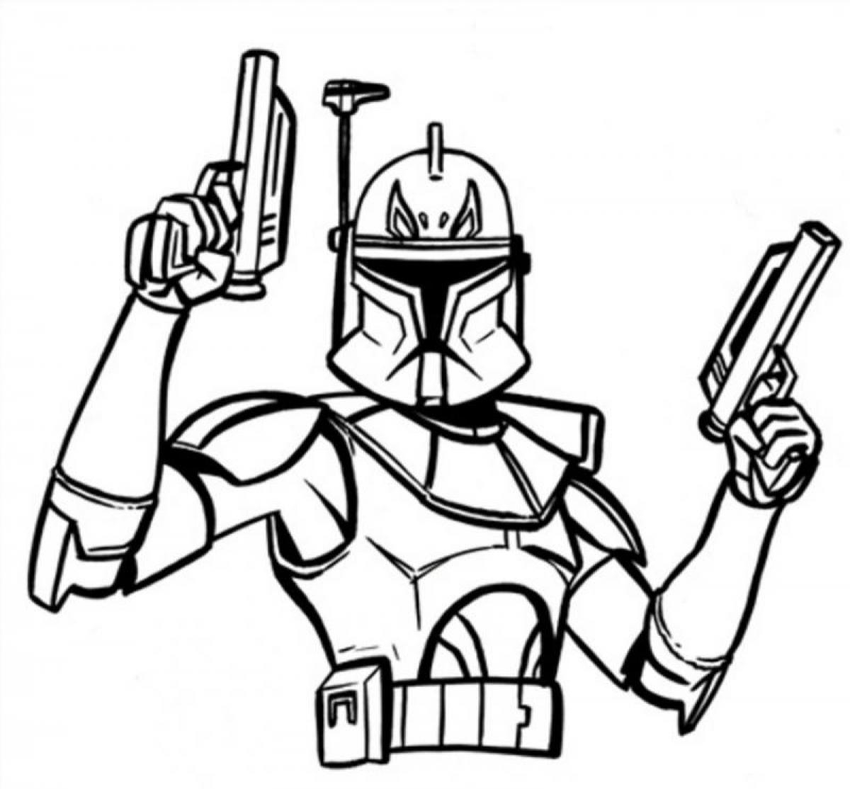 1200x1114 Wonderful Captain Rex Star Wars Colouring Pages,star Wars Coloring