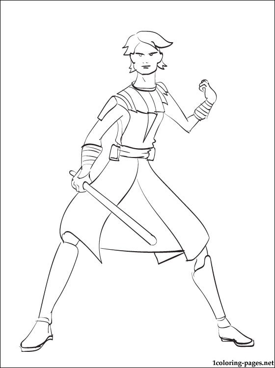 560x750 Star Wars Anakin Skywalker Printable Page Coloring Pages