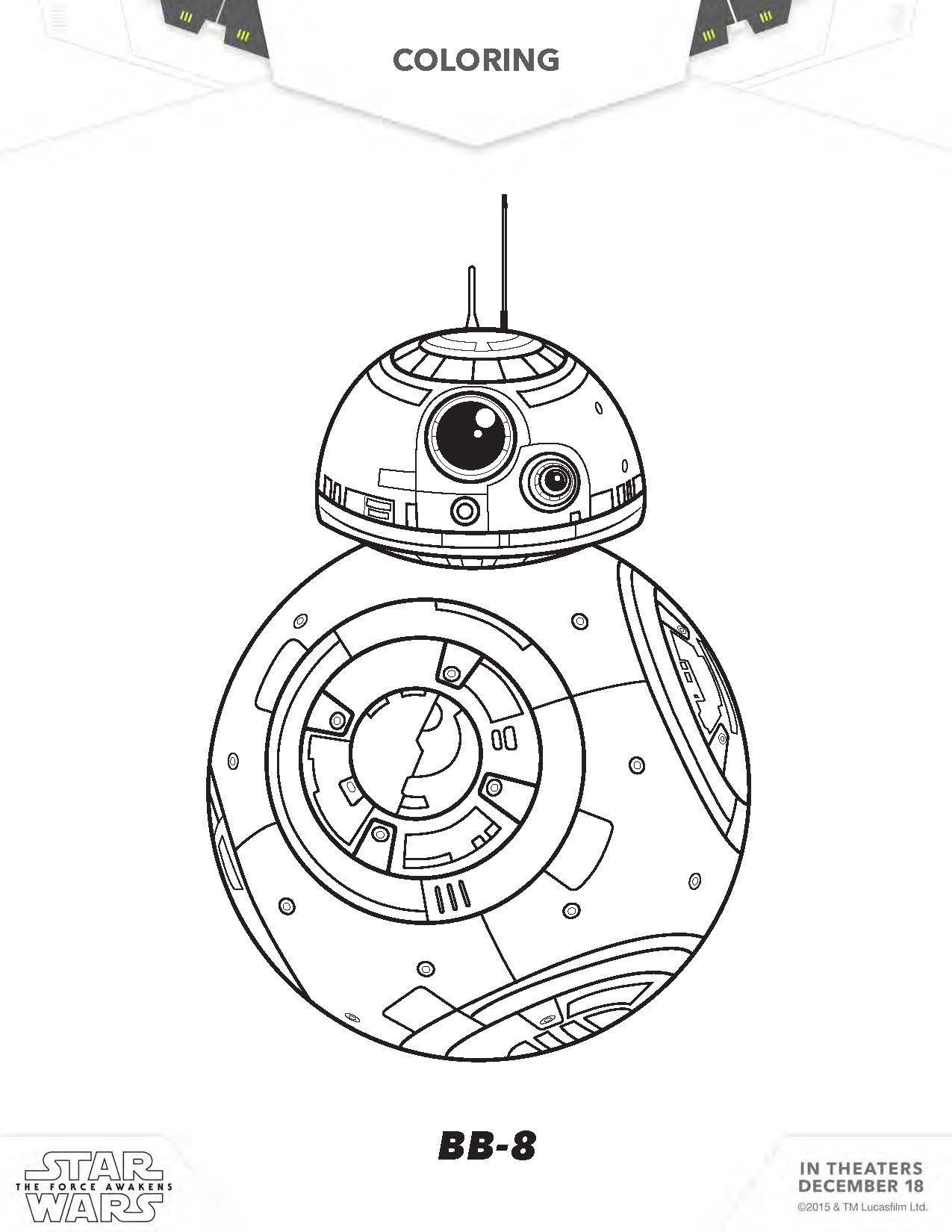 1275x1650 Star Wars Coloring Pages, The Force Awakens Coloring Pages