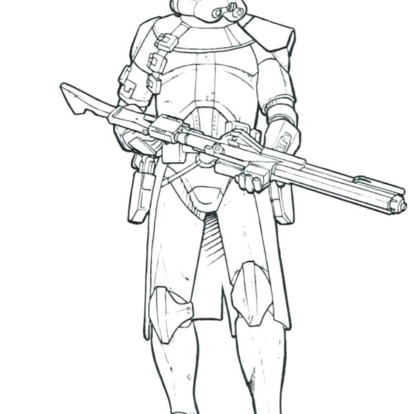 600x600 Star Wars Clone Coloring Pages Clone Trooper Coloring Pages Star