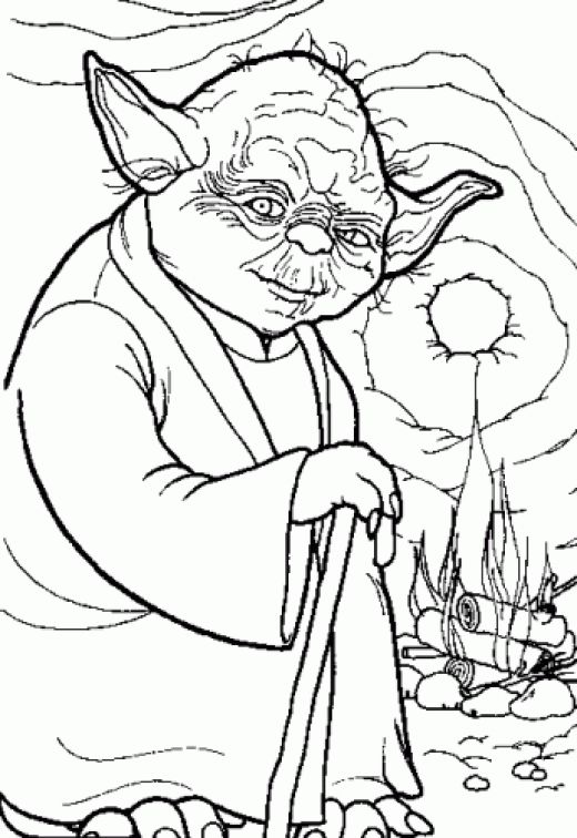 520x756 Star Wars Coloring Pages Dr Odd