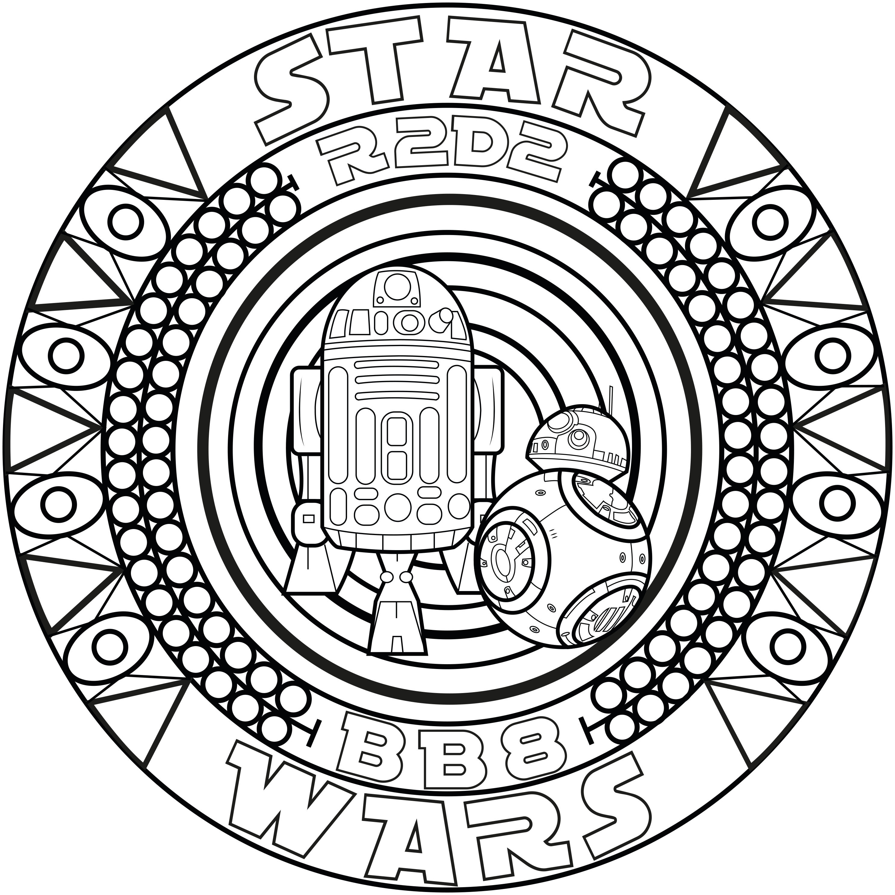 2974x2974 Star Wars Coloring Pages For Adults Justcolor Fine Adult Wagashiya