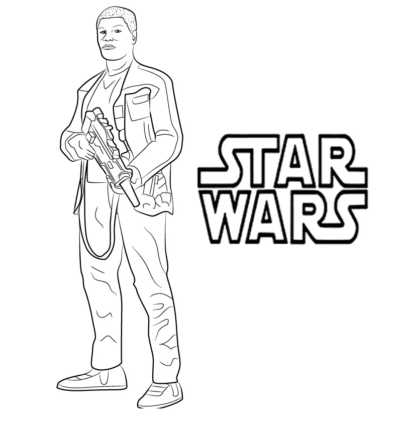 Star Wars Coloring Pages Han Solo