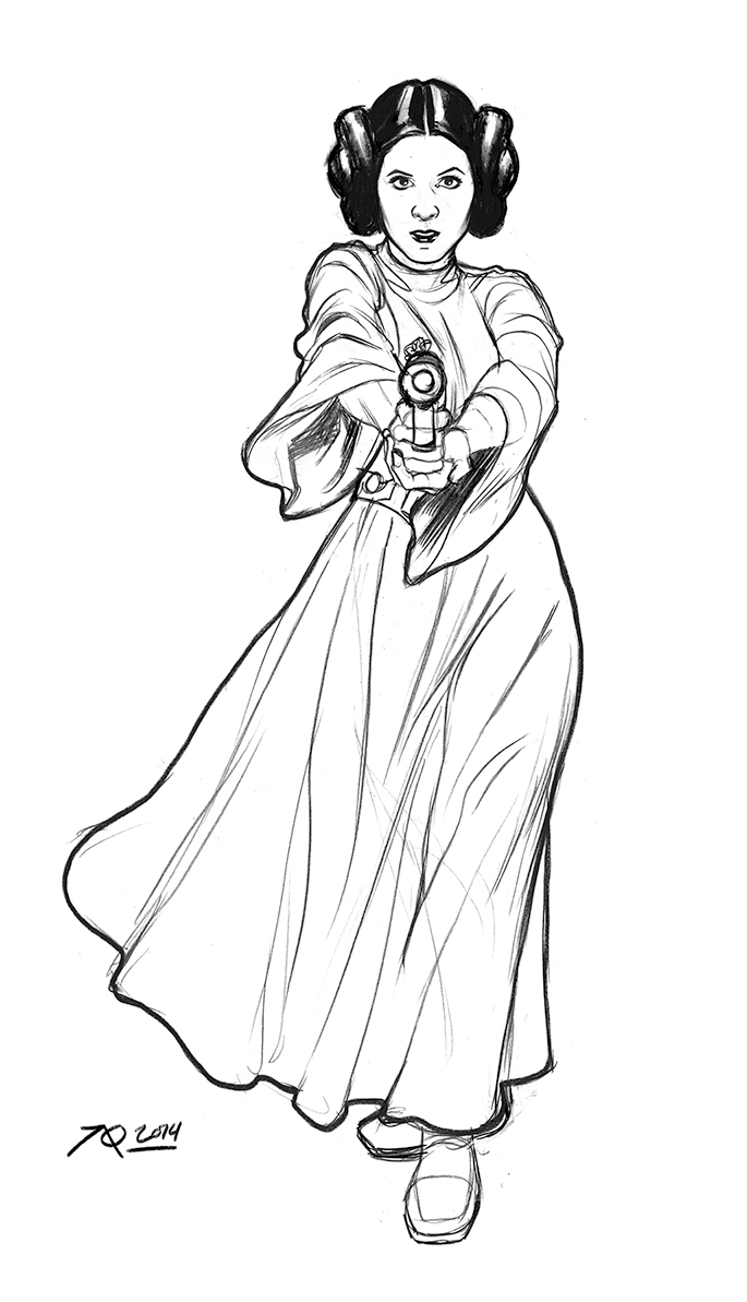 685x1193 Princess Leia Star Wars Coloring Pages Nice For Striking Leah