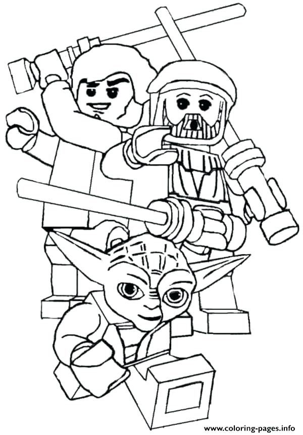 600x859 Starwars Coloring Pages Star Wars Printable Coloring Pages Lego