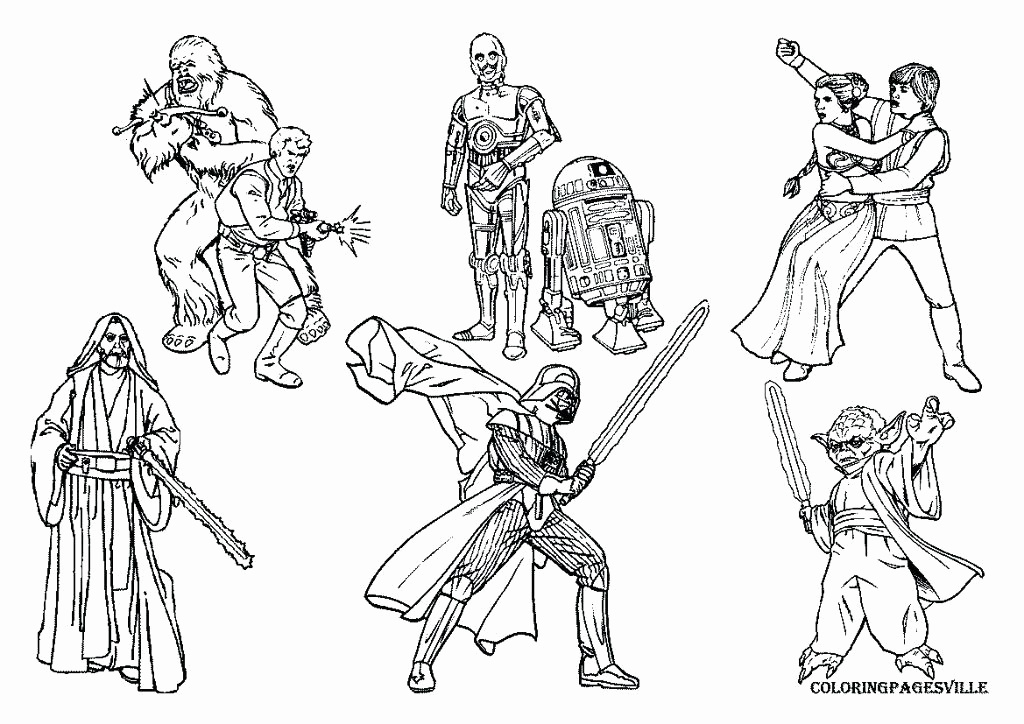 1024x724 Star Wars Luke Skywalker Coloring Pages New Star Wars Printable