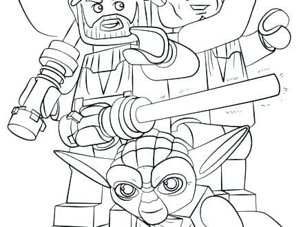 440x330 Clone Coloring Pages Obi Wan Coloring Page Movie Coloring Pages