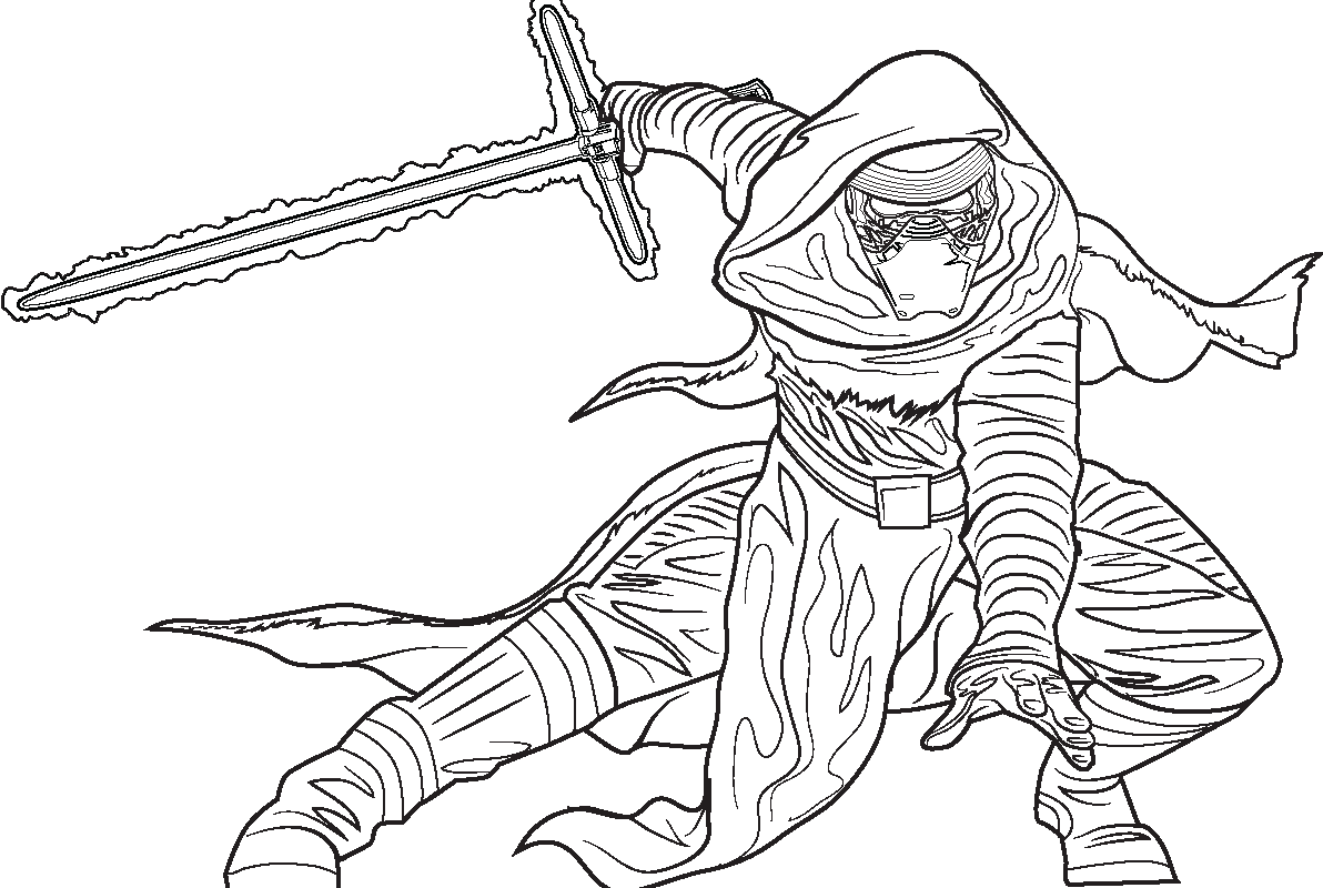1192x800 Best Star Wars Coloring Pages Free In For Toddler Printable Adults